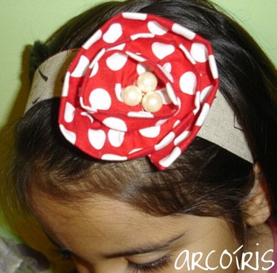 3-in-1 Headband, Hairclip and Brooch Help Japan Donation Drive