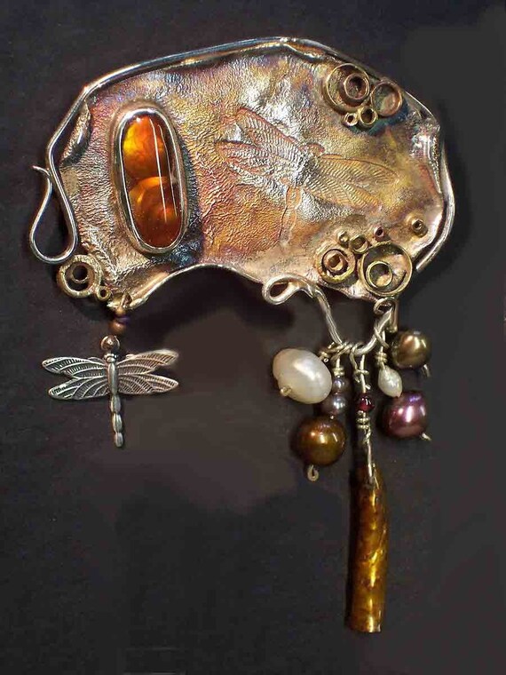 DRAGONFLY Brooch by Sacred Sparks