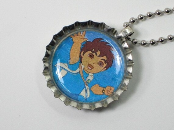Bottlecap Necklace - Diego