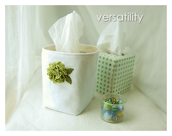 Flower Oatmeal LInen Box weddings decor bin basket Storage Set 3  Wedding Party Gift Wrap Purple blue yellow Fabric Organizer tagt team