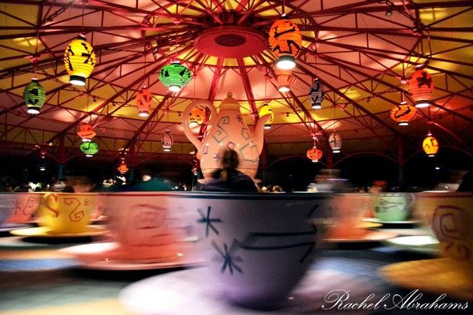 Mad Tea Party: Spinning Into Oblivion - Magic Kingdom, Walt Disney World / Orlando, Florida 8x10 Fine Art Photography