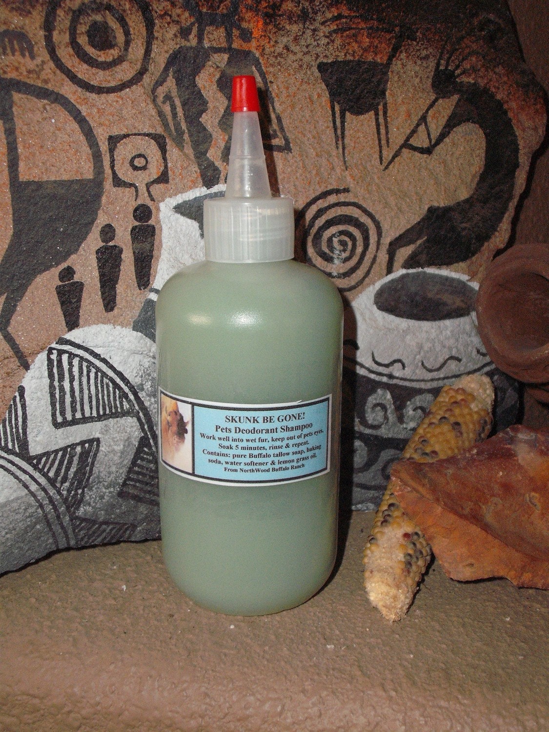 Pet Shampoo SKUNK-BE-GONE Get It Now, Be Ready from NorthWood Buffalo Ranch