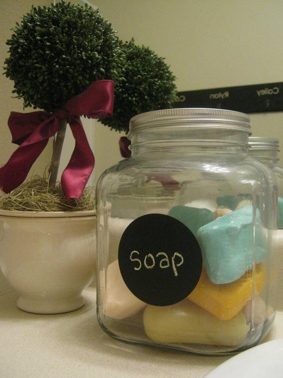 Chalkboard Labels: Circles (6)
