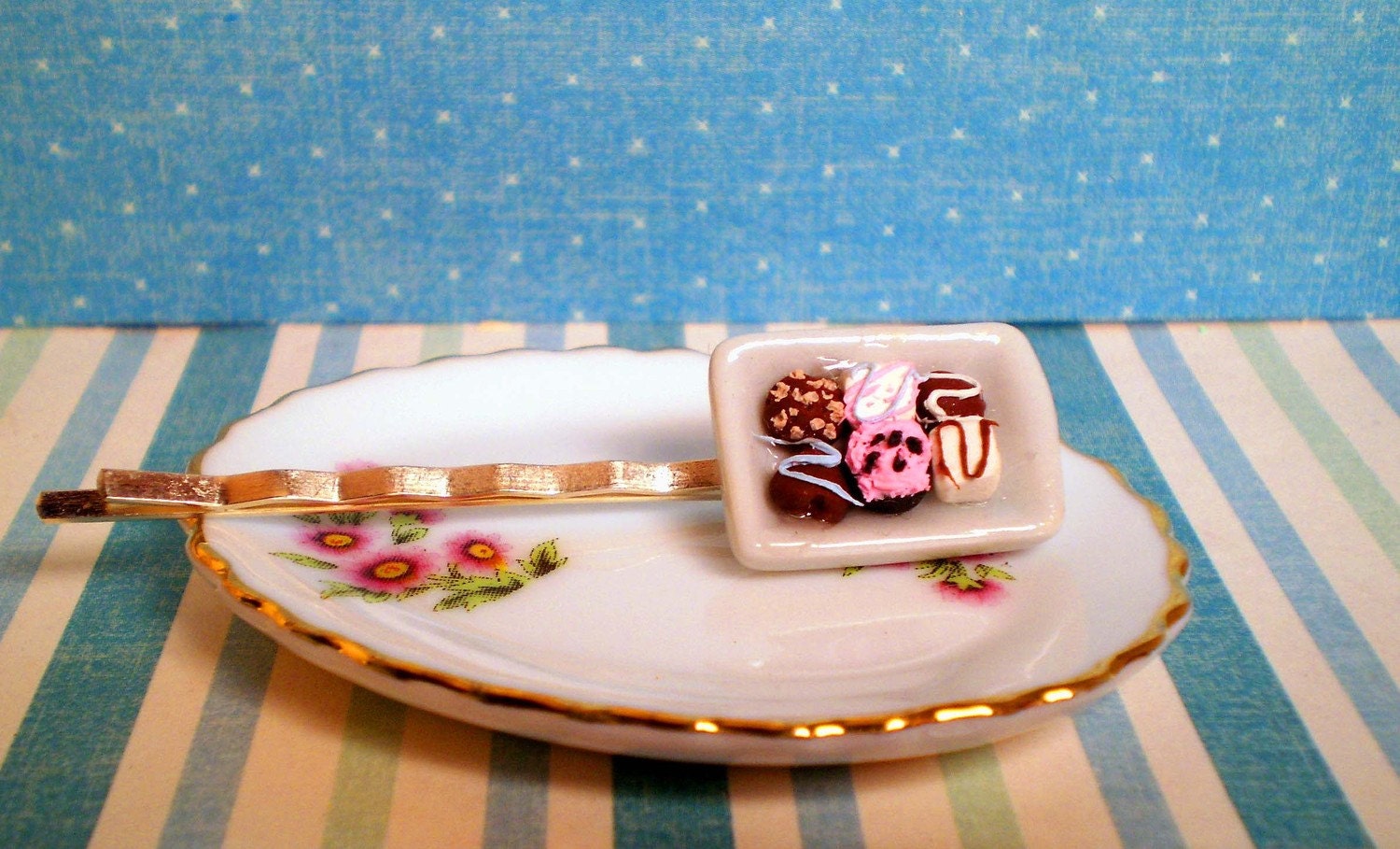 Gourmet Teeny Tiny Truffles Platter Bobby Pin