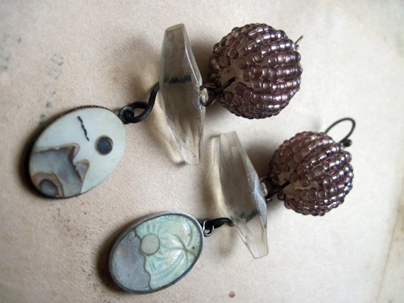 Landschap. Earrings