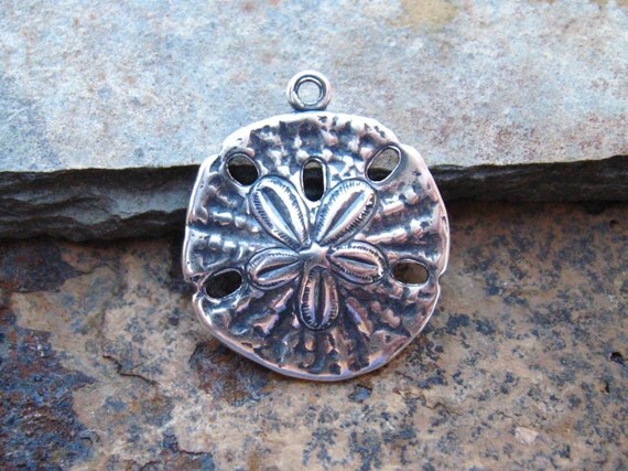 Trinity Brass 4 Antique Silver Sand Dollars -  LOW SHIPPING