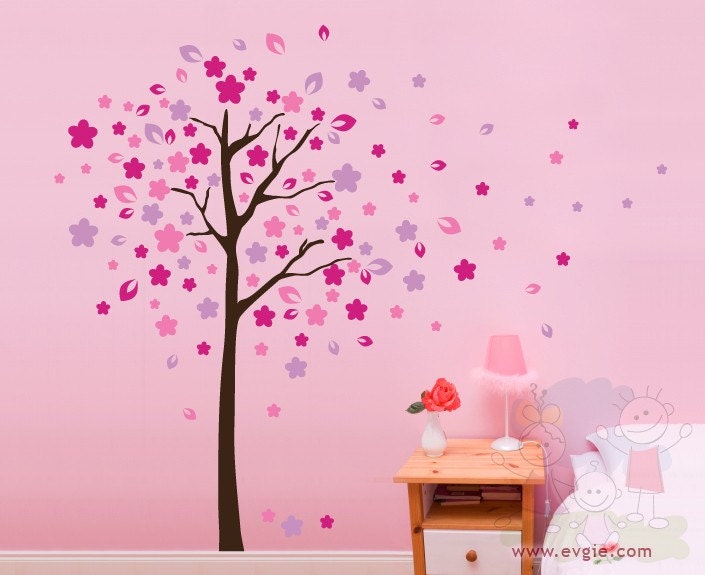 Wall Decals For Nursery Cherry Blossom Tree Wall Decal Stickers Baby 