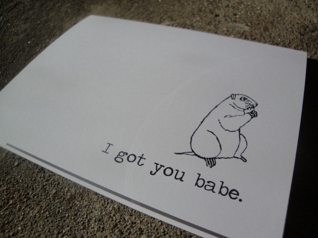 I got you babe - Greeting Card