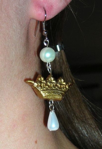 Hime Princess classic sweet crown with pearls earrings NOW AVAILABLE in more COLORS