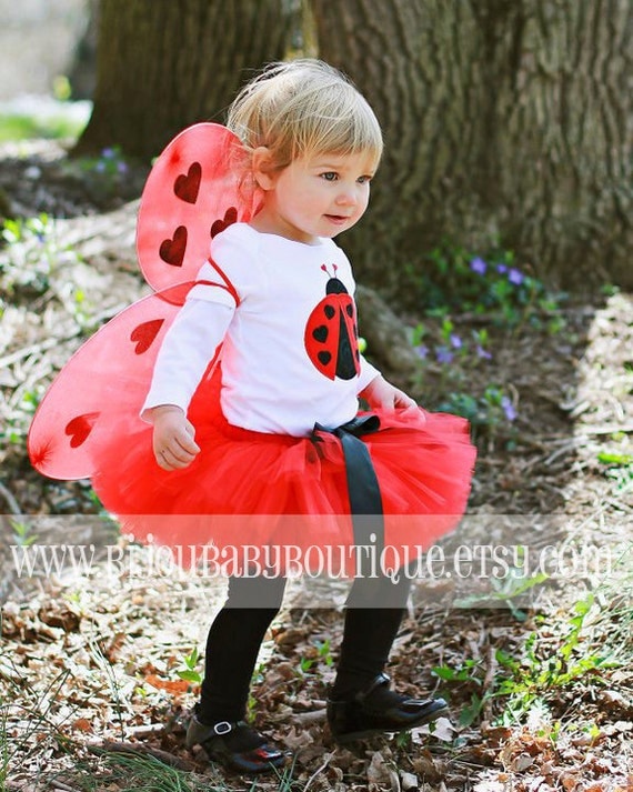 Tiny 3pc tutu set. NB-24 Months. Shown in Miss Lady Bug.