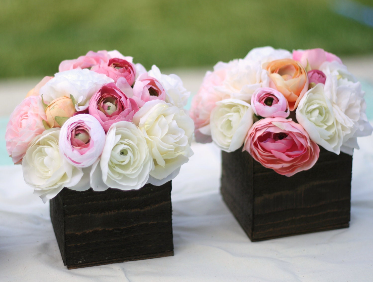 wedding sharing wedding centerpieces vintage romantic rustic silk flowers 