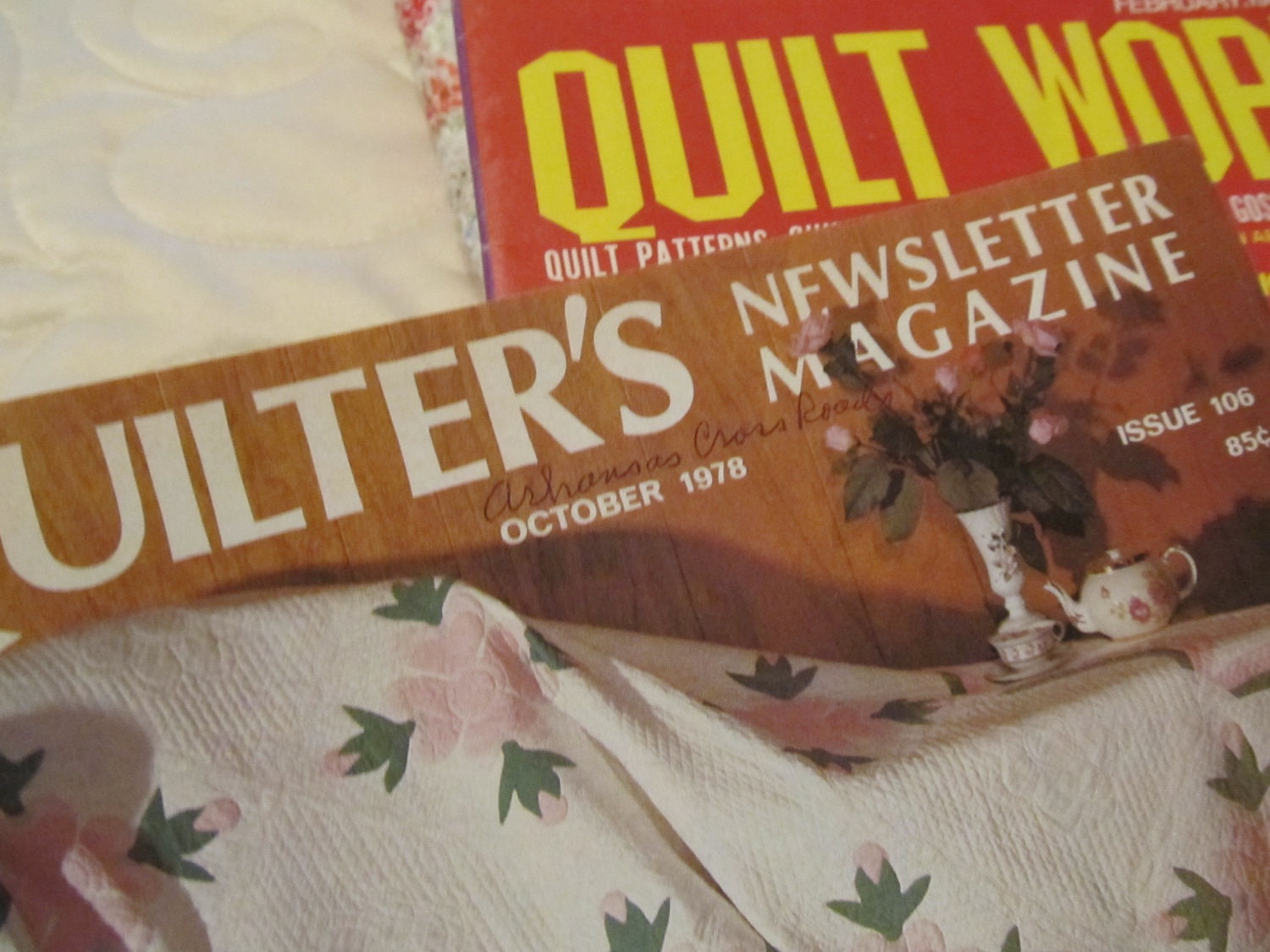 Quilters Mgazines 1978-1990