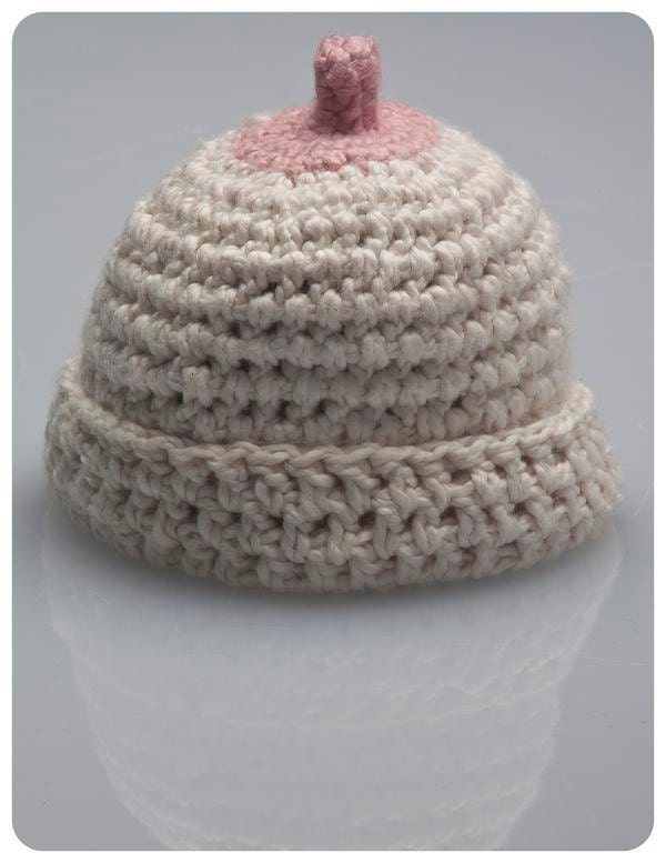 Crocheted Boobie Beanie PATTERN