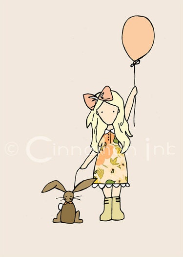 Life's a Party Children's Art Print