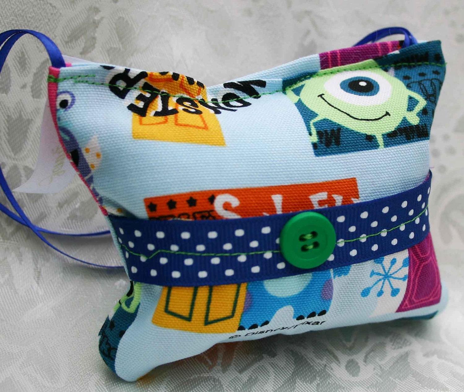 Monsters Inc. Tooth Fairy Pillow - The Original Jenny Looms