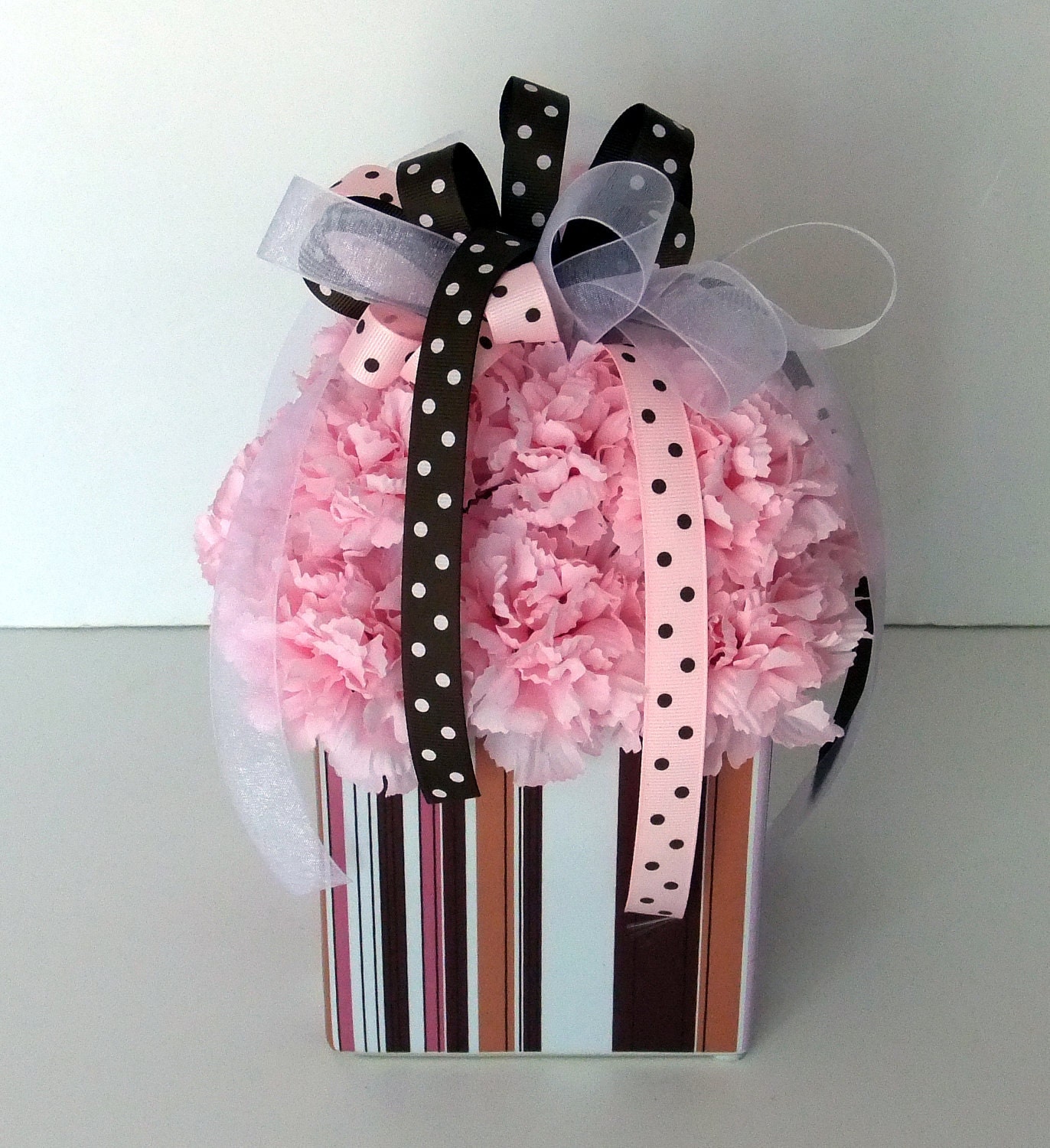 Cupcake With Sprinkles Floral Arrangement