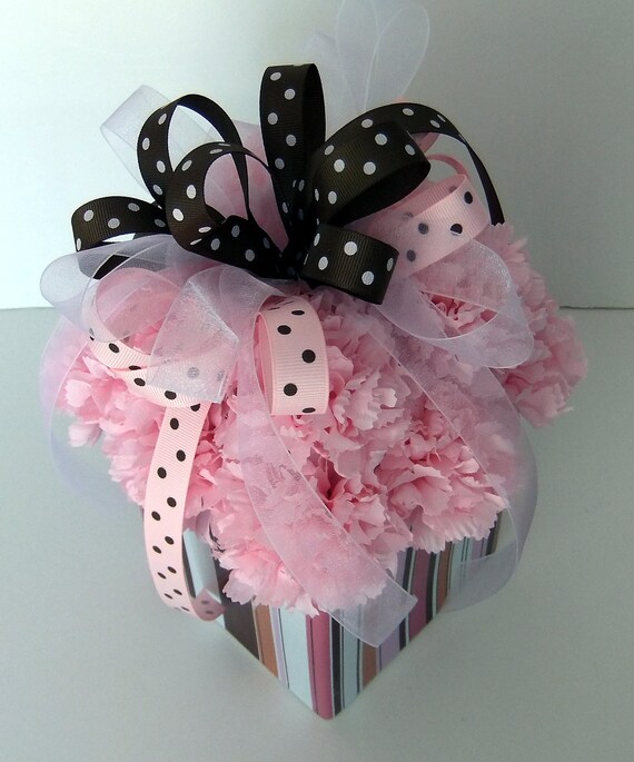 Cupcake With Sprinkles Floral Arrangement