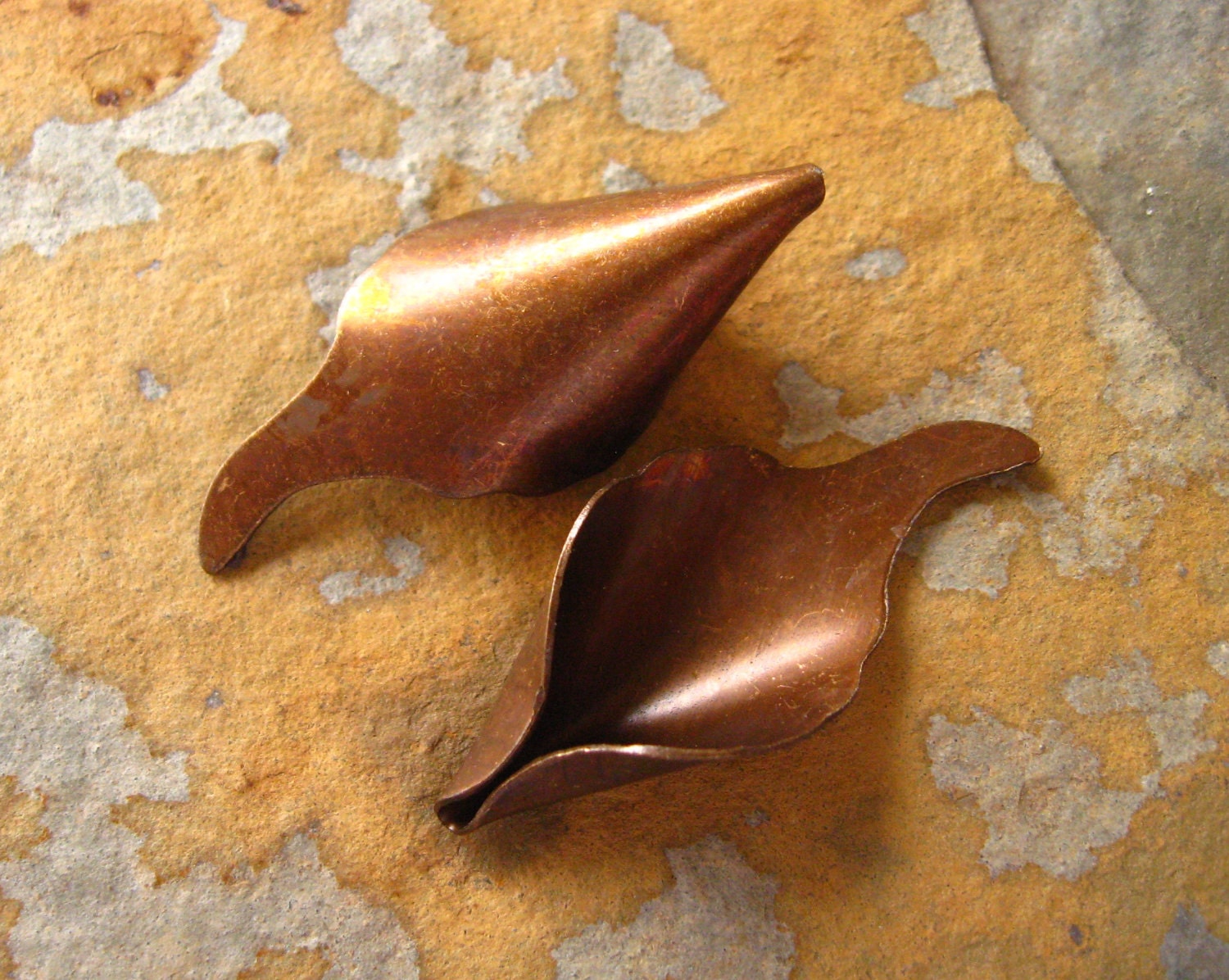 2 Trinity Vintage Patina Calla Lily Pendant -  Trinity Brass Co.