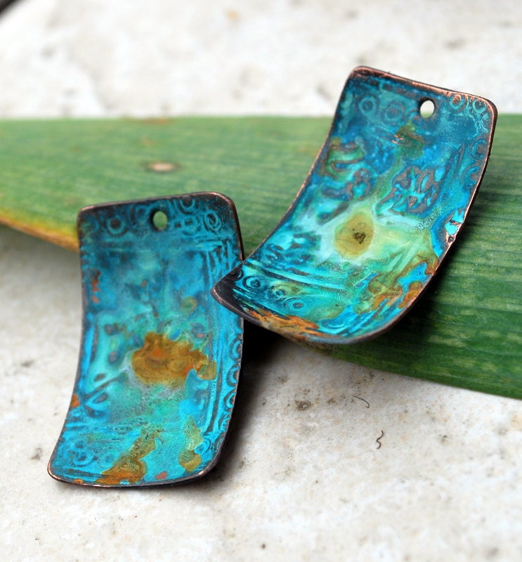 Athena Ancient Patina Copper Charms Athena Ancient Patina Copper Charms