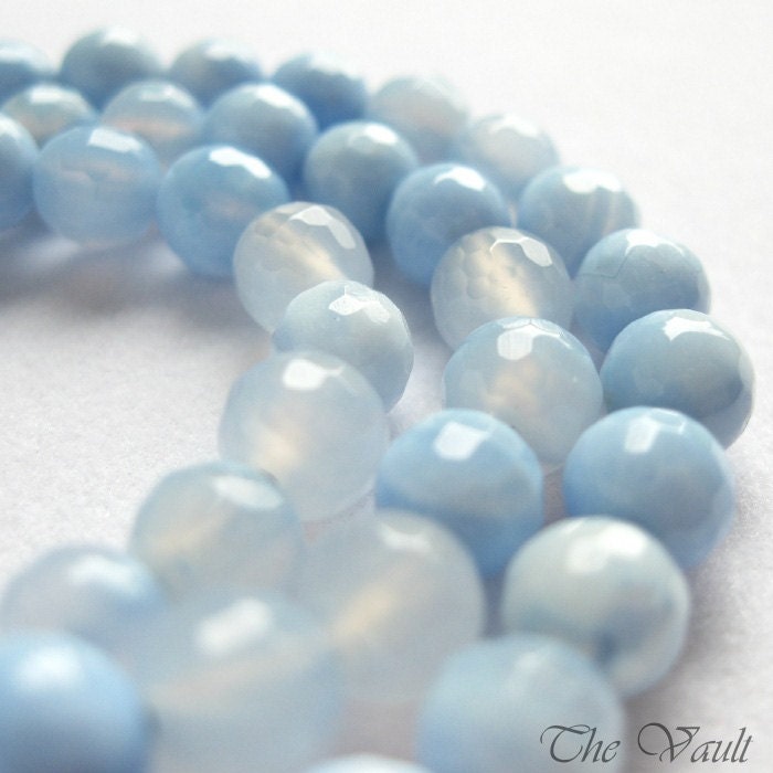 Agate 6mm rounds - 15 inch strand
