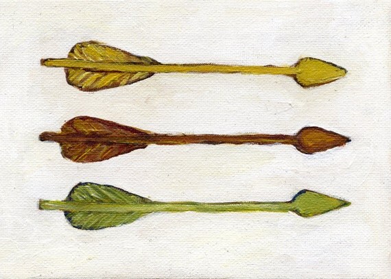 Three Arrows - 5x7 Print