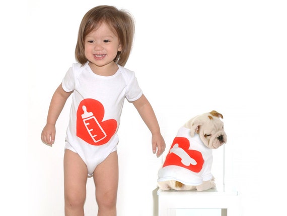 Milk Bone - Baby Onesie and Dog T