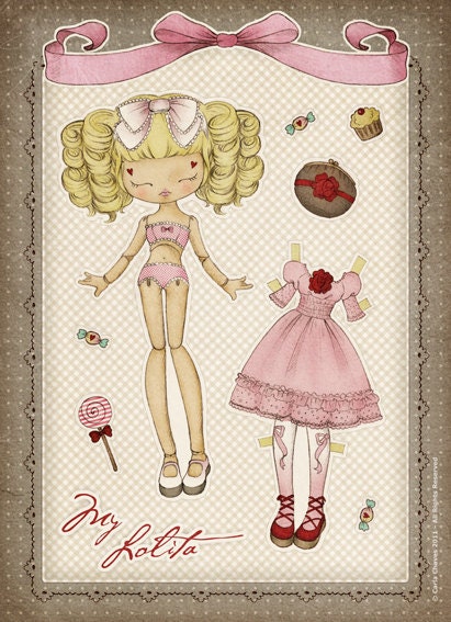 My Lolita Paper Doll