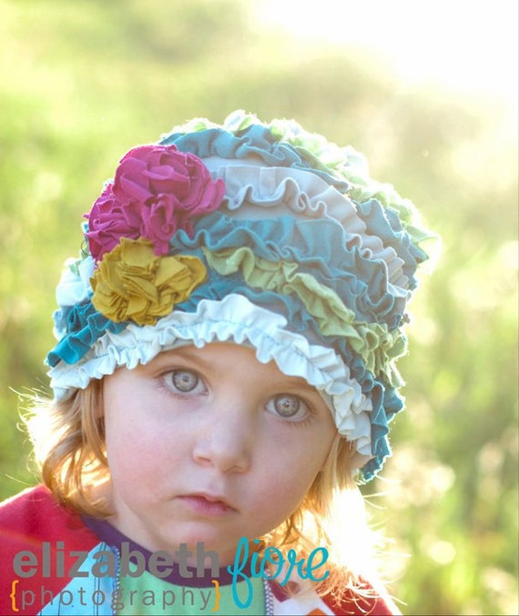 PDF "The Azalea Cloche" HAT Sewing E-Pattern & Detailed Tutorial Sizes Newborn to Adult