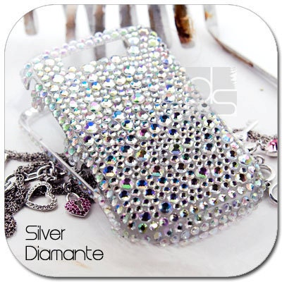 Blackberry Torch on Blackberry Torch 9800   9810 Bling Case  Rhinestone Crystalized Gems