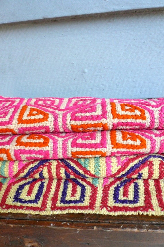 Vintage Mexican Textile Handwoven