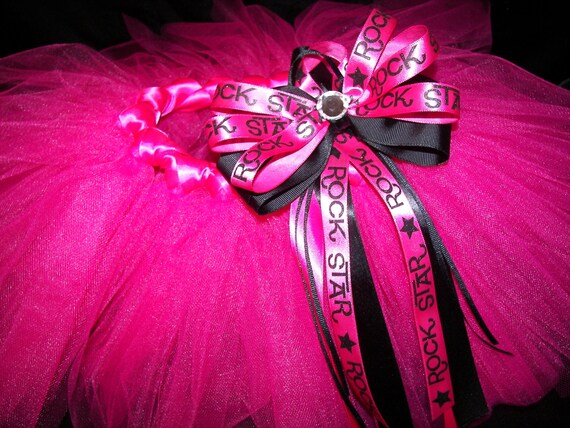 ROCKSTAR Princess BLING Tutu Set--Full and Poufy Unique Tutu Set--