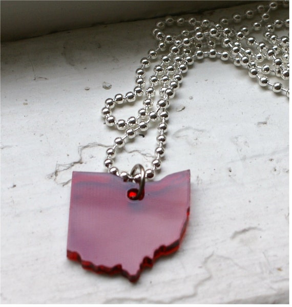 Red Ohio Necklace