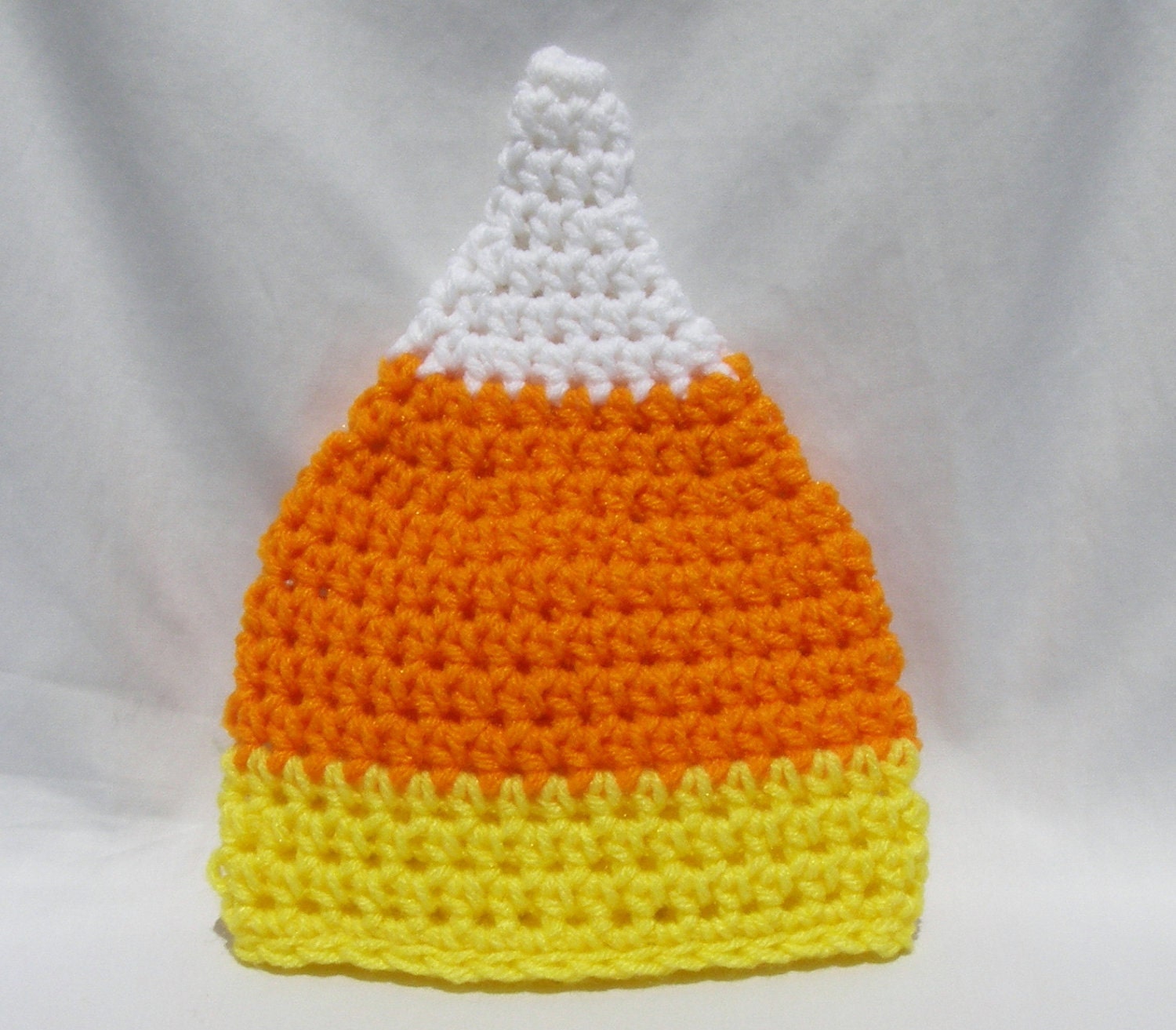 Candy Corn Hat - Ready to Ship - Newborn