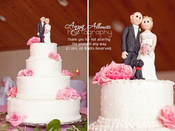 Wedding Cake Topper 3000 lynnslittlecreations