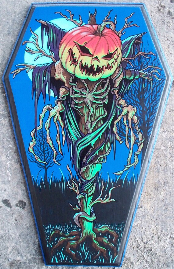 Pumpkin Coffin