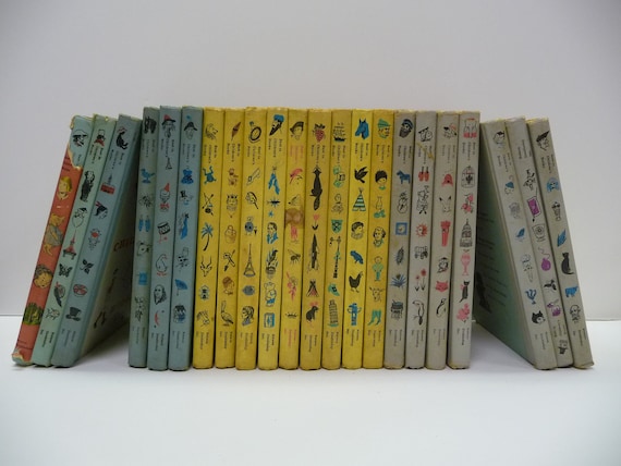 Lot of 22 Vintage hardcover books  1950's-60's Best in Children's Books collection