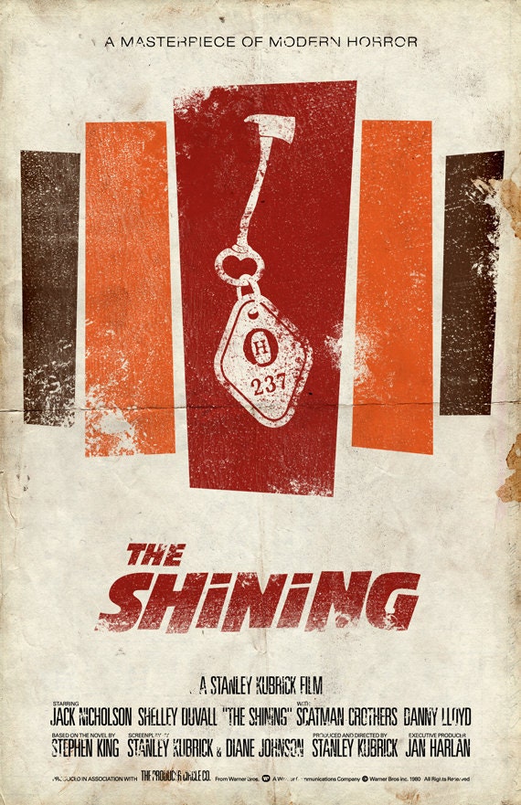 The Shining 11x17 Movie Poster