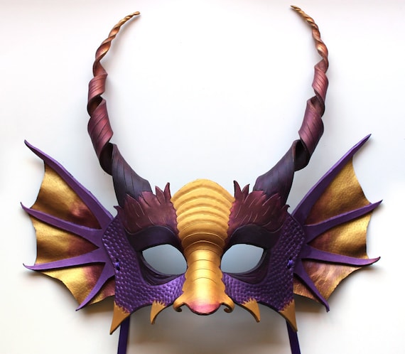 Dragon Mask - MADE TO ORDER Leather Mask