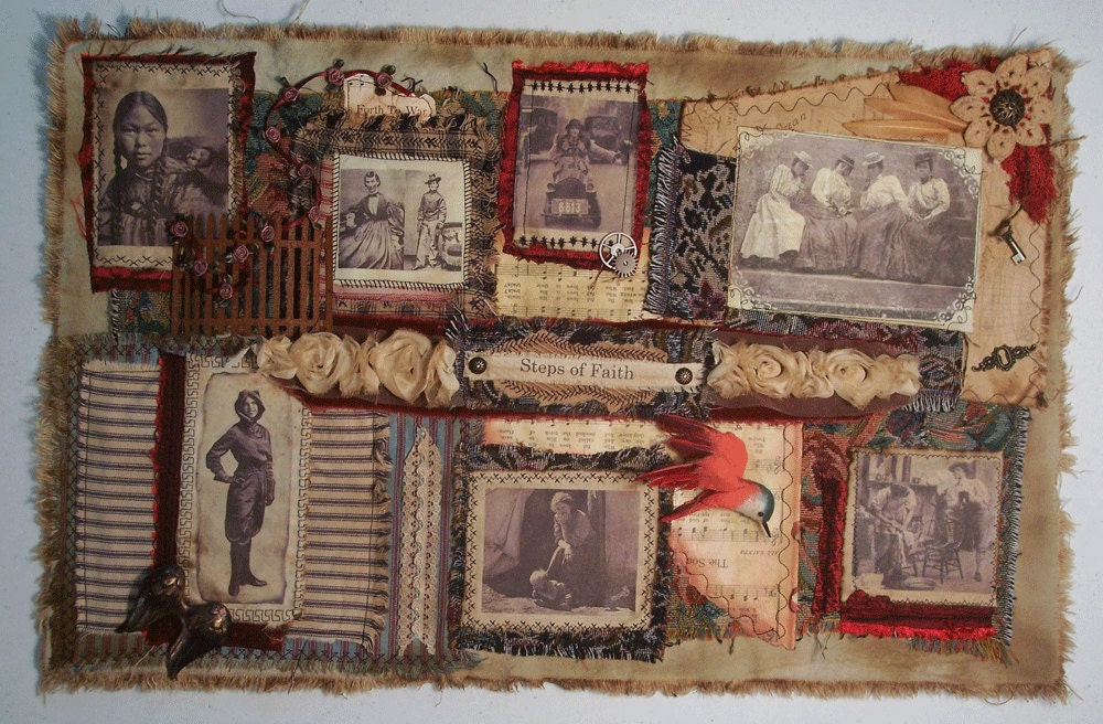 Steps of Faith Wall Hanging Collage