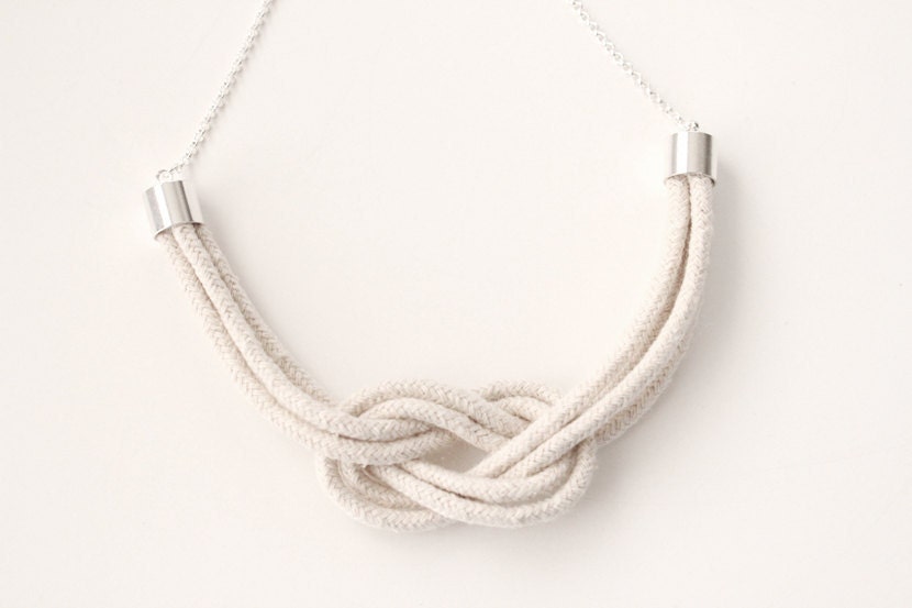 Rope Necklace - Be A Square Knot