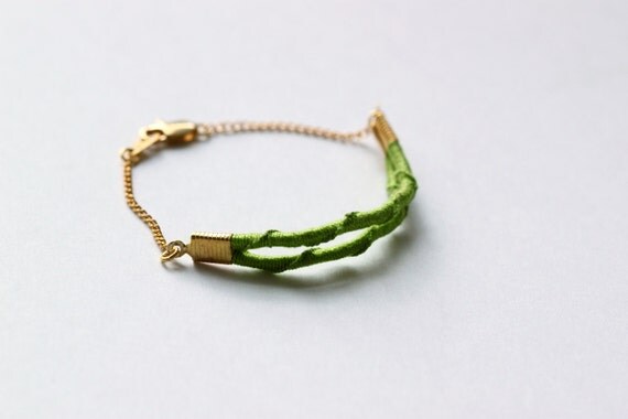 Macrame Bracelet from Under a New Light