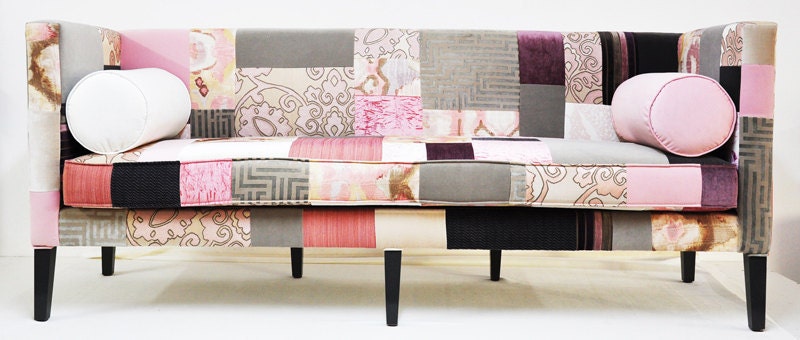 box sofa patchwork