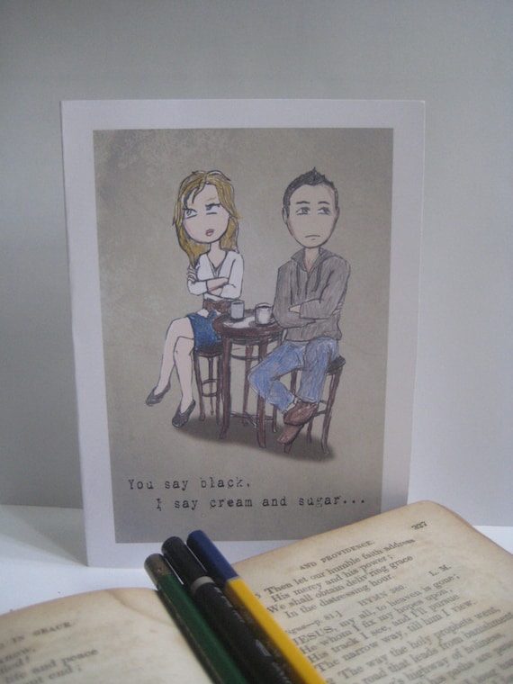 I love our fights playful romantic greeting card