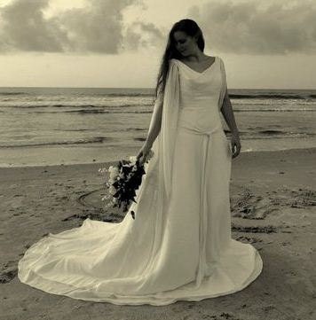 Custom Celtic Bridal Gown From WeddingDressFantasy