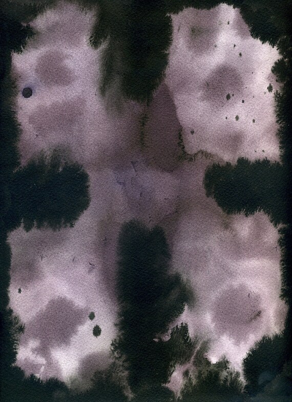 Violet Abstract 2010-4