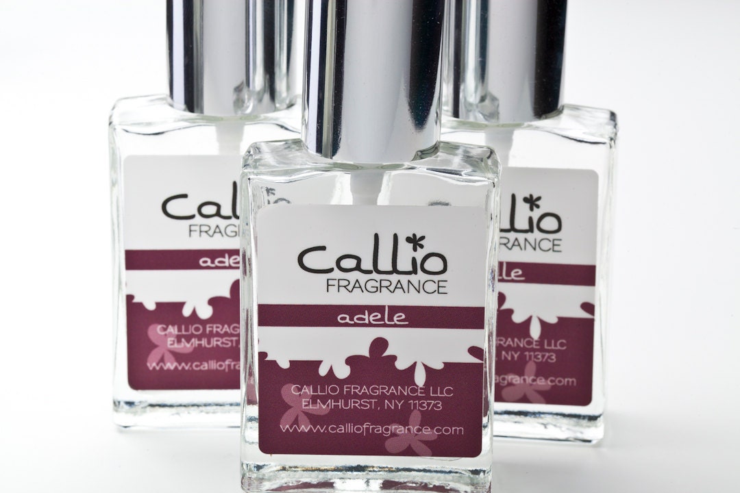 Adele Perfume  blackberry, rose, vanilla and musk perfume