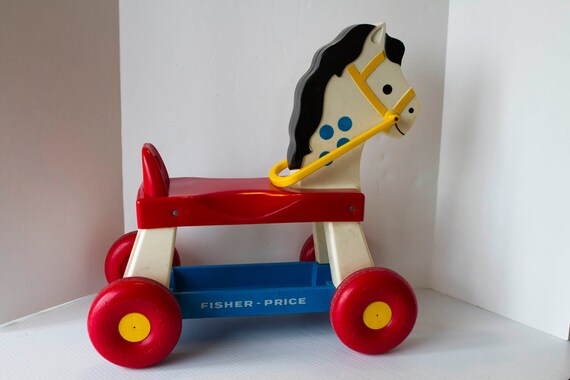 Vintage Fisher Price Riding Horse