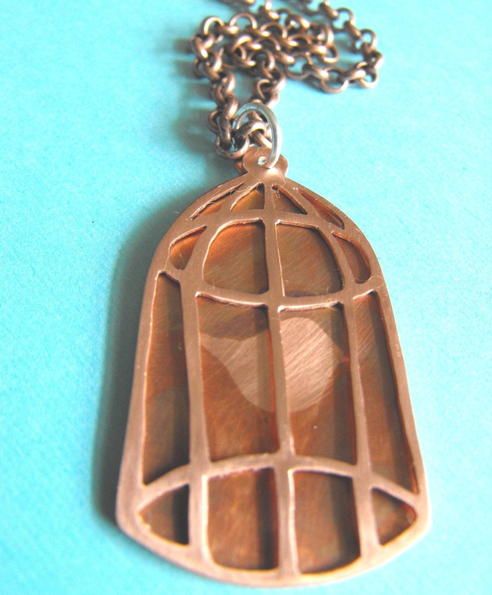 birdcage necklace