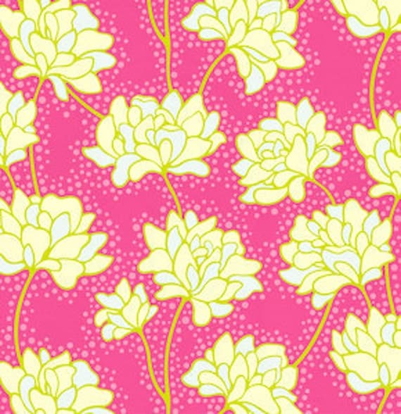 Heather Bailey - Pop Garden - Peonies in Rose - BTY