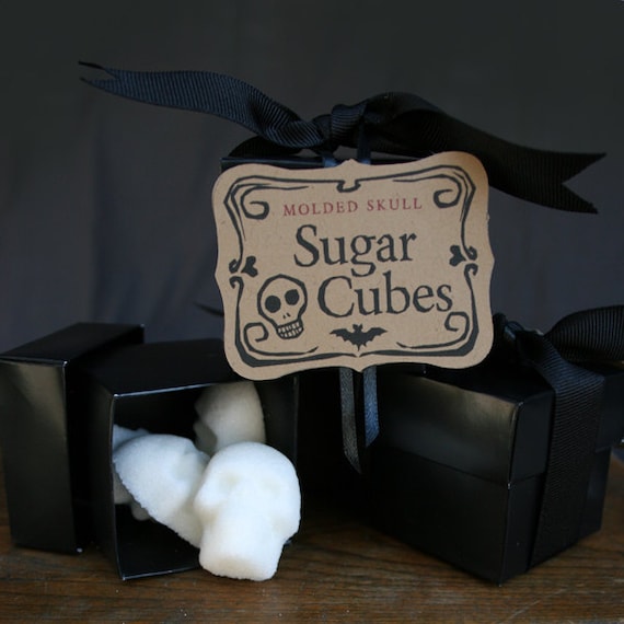 Sugar Cubes - 3 Boxes with 5 Skulls in Each